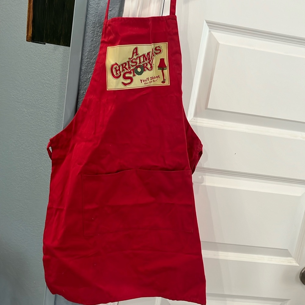 New Christmas apron Christmas Story movie